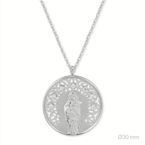 Srebrny naszyjnik 176535 Srebrny naszyjnik 176535
