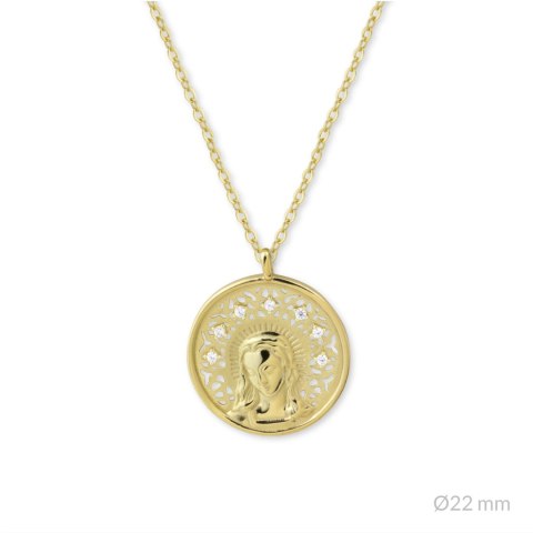 Srebrny naszyjnik 176550 Srebrny naszyjnik 176550
