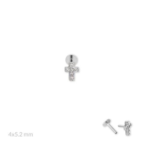 Srebrny piercing 153537 Srebrny piercing 153537