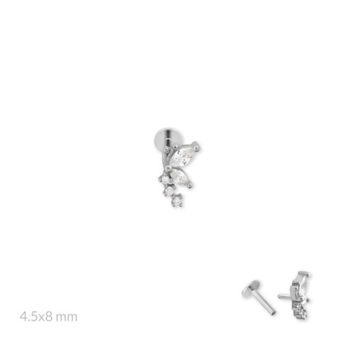 Srebrny piercing 153547 Srebrny piercing 153547