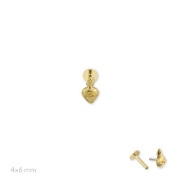 Srebrny piercing 153552