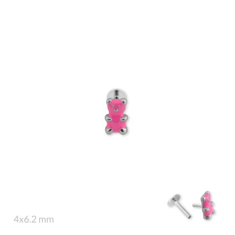 Srebrny piercing 153559