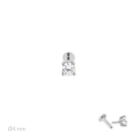 Srebrny piercing 153573 Srebrny piercing 153573