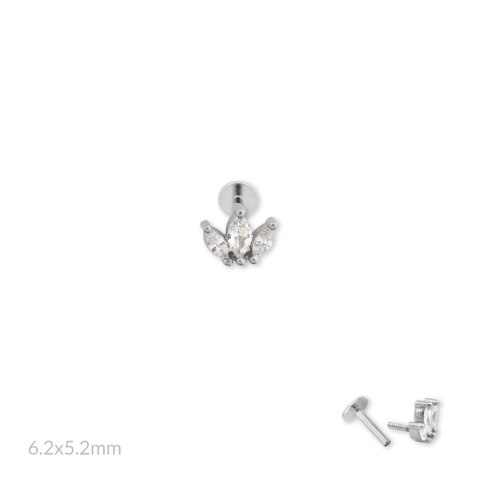 Srebrny piercing 153583 Srebrny piercing 153583