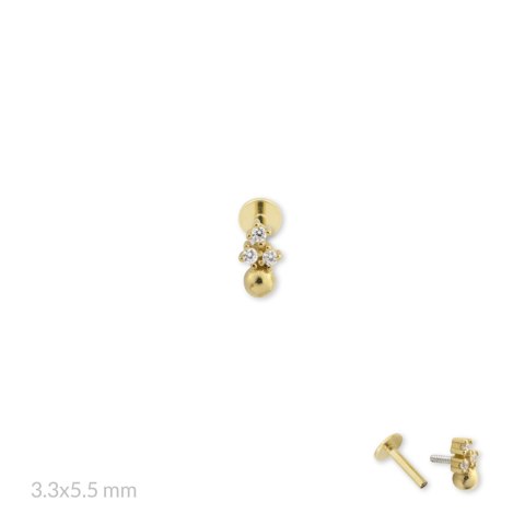 Srebrny piercing 153588 Srebrny piercing 153588