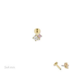 Srebrny piercing 153590