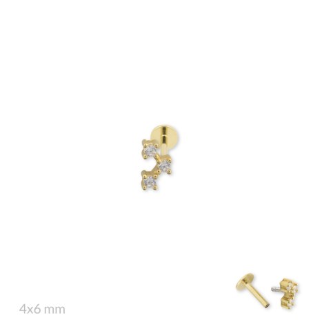 Srebrny piercing 153596 Srebrny piercing 153596