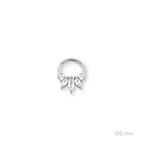 Srebrny piercing 153607 Srebrny piercing 153607