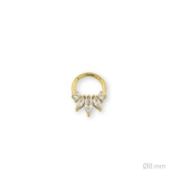 Srebrny piercing 153608