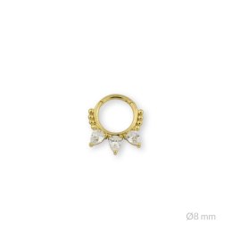 Srebrny piercing 153628