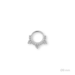 Srebrny piercing 153629