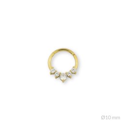 Srebrny piercing 153640
