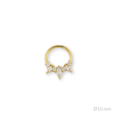 Srebrny piercing 153650