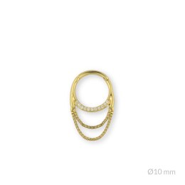 Srebrny piercing 153658