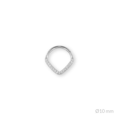Srebrny piercing 153659 Srebrny piercing 153659
