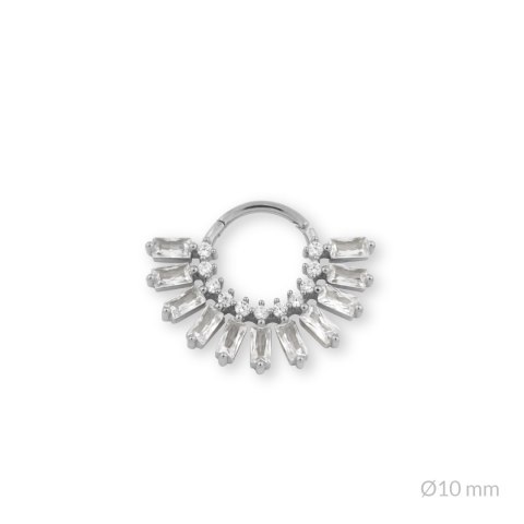 Srebrny piercing 153667