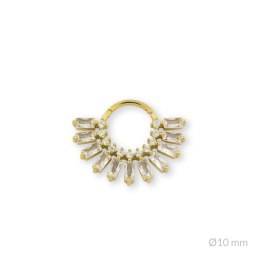 Srebrny piercing 153668