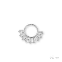 Srebrny piercing 153669