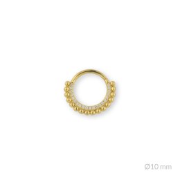 Srebrny piercing 153674