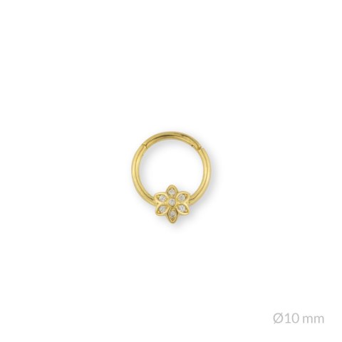 Srebrny piercing 153678